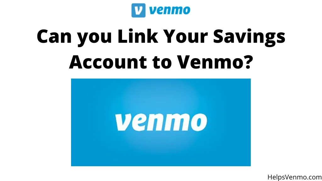 Use a Savings Account For Venmo