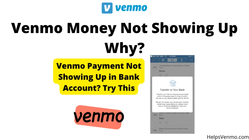 Venmo Money Not Showing Up