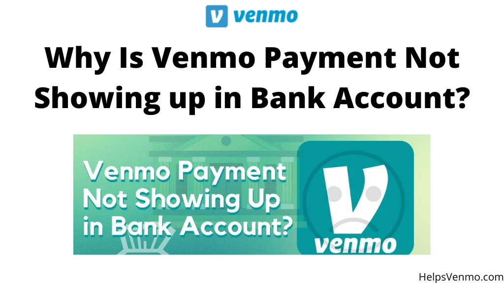 Venmo Payment Not Showing up in Bank Account